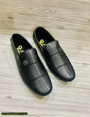 Men's Rexine Comfortable Loafers Black