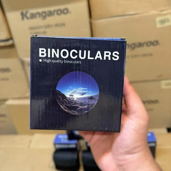 Black ABS Binoculars 12x7 for Outdoor Adventures