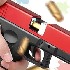 Kids Red Black Plastic Toy Gun 3-5 Years