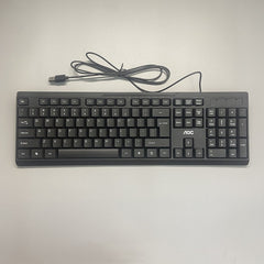 AOC KM160 Wired Keyboard & Mouse Combo Black