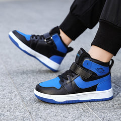 WAN-JUN Kids High-Top Sneakers Pastel Waterproof