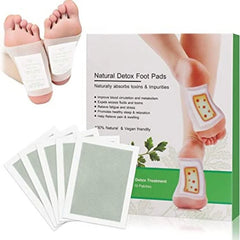 Kinoki Detox Foot Pads  | Natural Cleansing Foot Patches for Stress Relief & Better Sleep