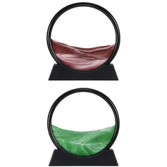 Moving Sand Art Picture  | 3D Dynamic Deep Sea Sandscape with Display Stand | Random Color