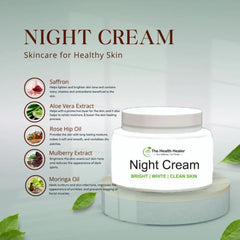 Brightening Glow Kit by The Health Healer | Face Wash, Scrub & Night Cream Set