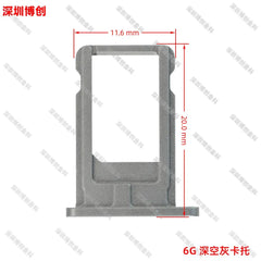 Aluminum Alloy Mobile Phone Card Tray with Waterproof Ring