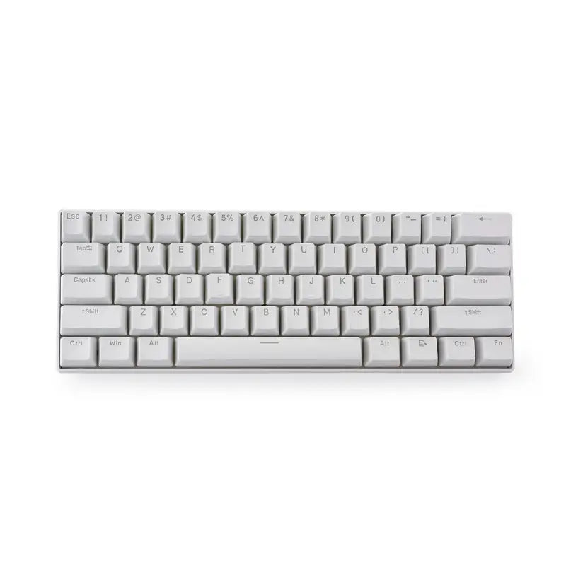 Special Wholesale Real Mechanical Keyboard Cross-Border Amazon 61 Keyboard 68 Keyboard Mixed Light Wired Green and Red Axis Game