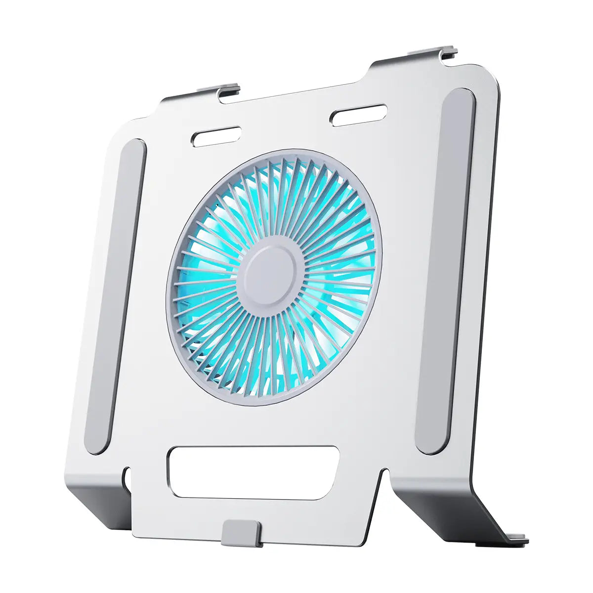 New Aluminum Fan Laptop Bracket with Blue Light