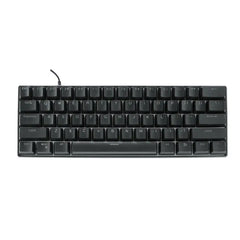 Special Wholesale Real Mechanical Keyboard Cross-Border Amazon 61 Keyboard 68 Keyboard Mixed Light Wired Green and Red Axis Game