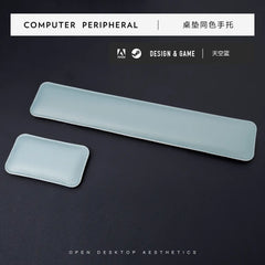 Leather Wrist Pad for Computer Mouse Keyboard