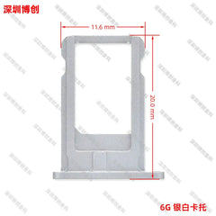 Aluminum Alloy Mobile Phone Card Tray with Waterproof Ring