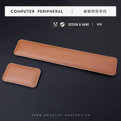 Leather Wrist Pad for Computer Mouse Keyboard