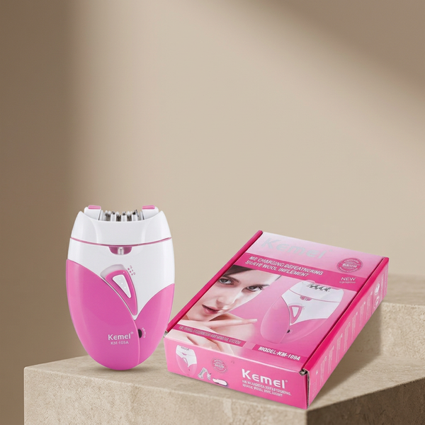 Cordless Rechargeable Women's Hair Clipper Pink