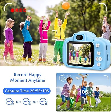 Mini Digital Camera Can Take Pictures Video Small Sir Toys | Kids Camera, Digital Video Camera for Kids, Christmas Birthday Gift for Boys &amp; Girls - Random colors