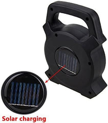 COB Work Solar and USB Charging Emergency Light JY 819A Handheld Camping Torch Lamp with Solar Panel