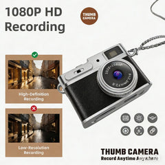 1080P High-Definition Digital Camera Retro Mini Student Camera Capable of Taking Photos, Recording Audio, and Video Recording