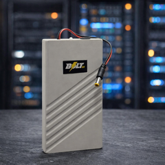 Bolt/ex 12V Router Power Bank on / off Button– High-Performance UPS for Non-Stop Internet (3-4 Hours Backup) - 20000Mah Battery
