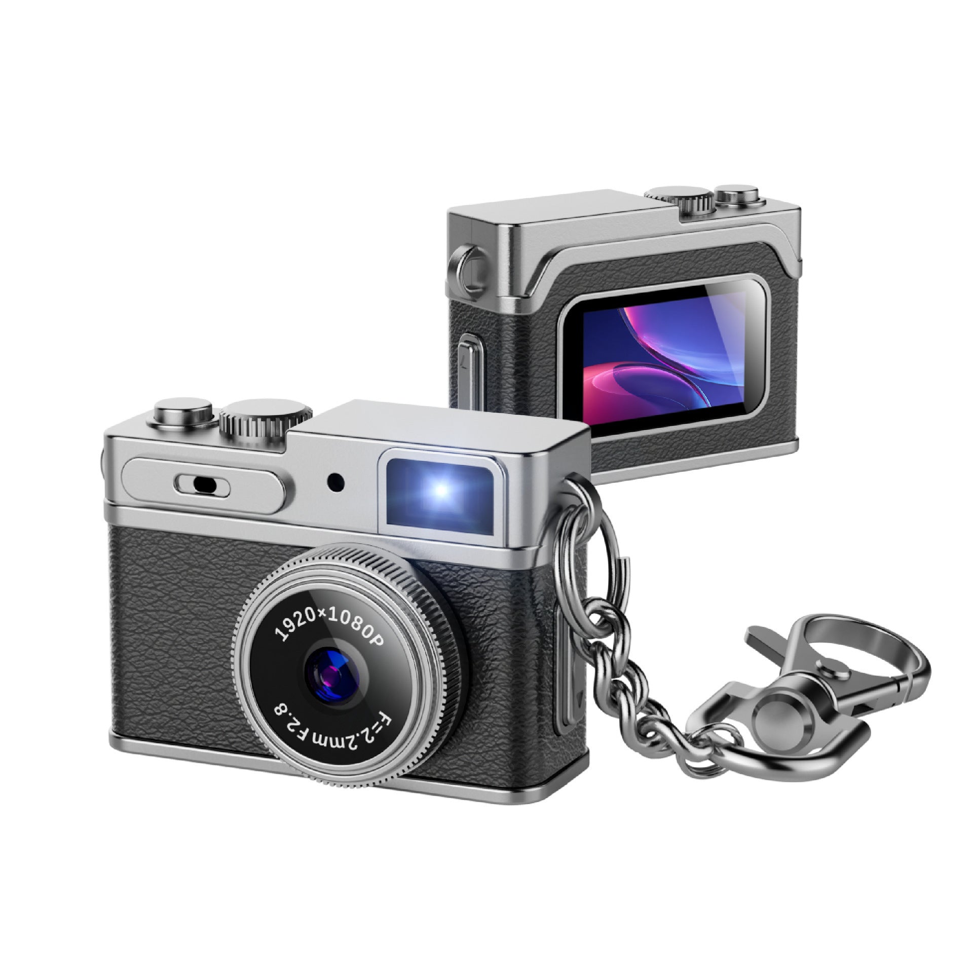 1080P High-Definition Digital Camera Retro Mini Student Camera Capable of Taking Photos, Recording Audio, and Video Recording
