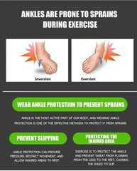 1 Pcs Sports Ankle Support Compression Ankle Brace Protector Running Soccer Basketball Gym Ankle Stabilizer Bandage Strap