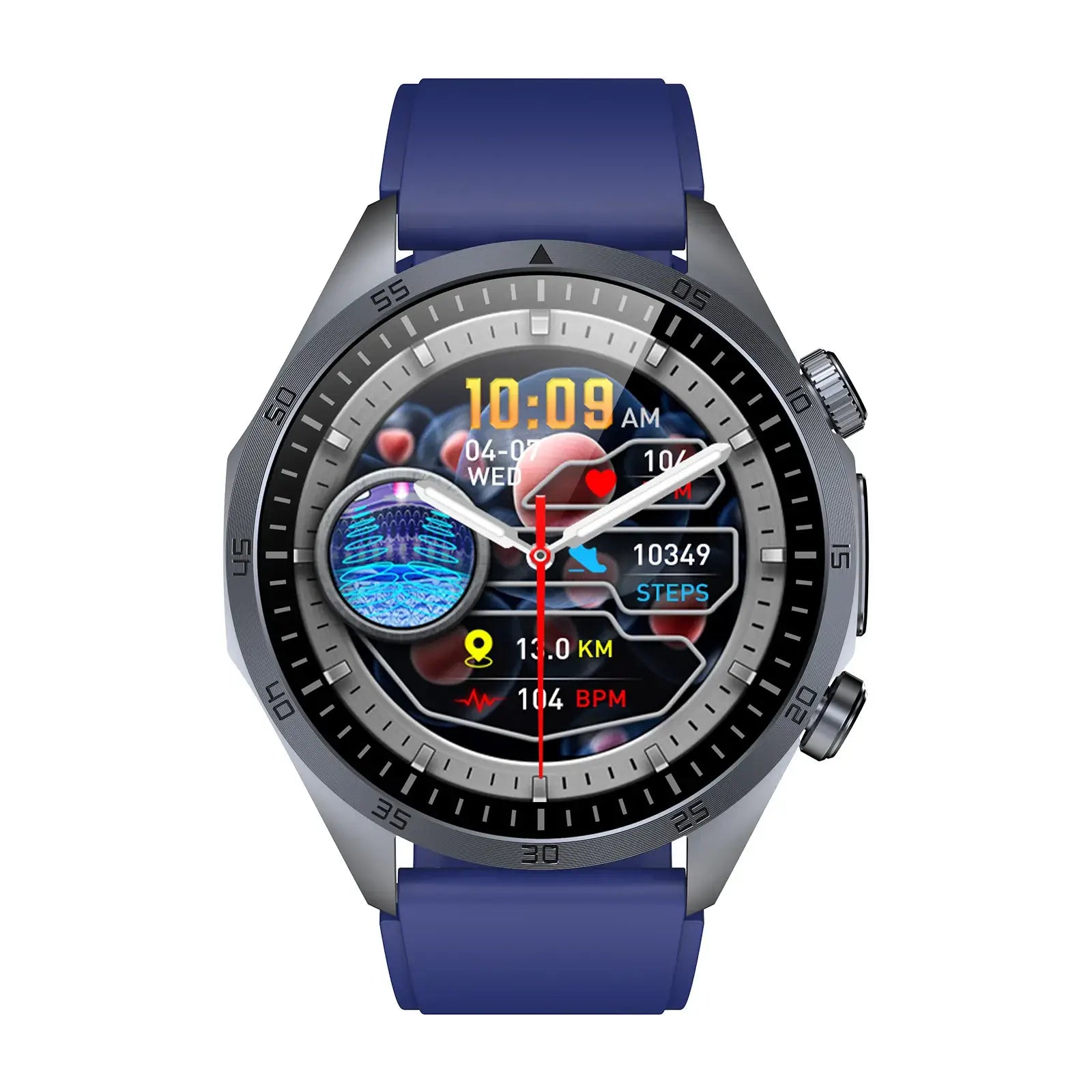 Smart Watch with Heart Rate & Body Temp Tracker