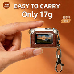 1080P High-Definition Digital Camera Retro Mini Student Camera Capable of Taking Photos, Recording Audio, and Video Recording
