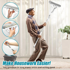 Squeeze mop long handle Adjustable Squeeze Water Floor Cleaning Magic Sponge Mop