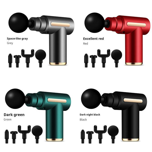 Professional Deep Tissue Massage Gun High Torque Muscle Relaxer Portable Ergonomic Design Ultra Compact Fashionable Perfect for Back Neck Day Gift Relieves Body Fatigue Improves Skin Smoothness
