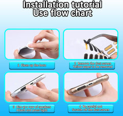 10 PCs Mobile Dust Sticker Protect Mobile Phone Dustproof Net Stickers Speaker Mesh Anti Dust Proof Universal
