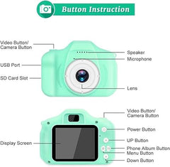 Mini Digital Camera Can Take Pictures Video Small Sir Toys | Kids Camera, Digital Video Camera for Kids, Christmas Birthday Gift for Boys &amp; Girls - Random colors