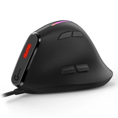 RGB Vertical Grip Gaming Mouse with LED Light