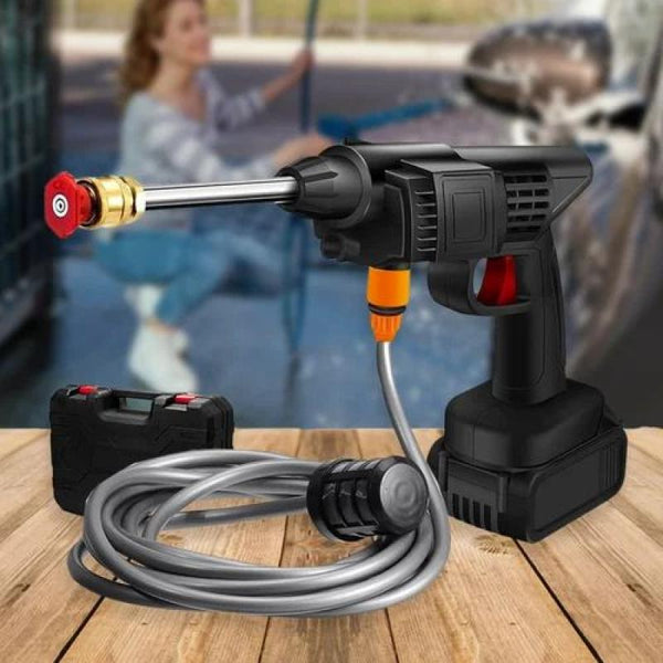 Portable Powerful High Pressure 48v Max Power link System Cordless Wireless Car Wash Water Jet Foam Gun