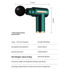 Professional Deep Tissue Massage Gun High Torque Muscle Relaxer Portable Ergonomic Design Ultra Compact Fashionable Perfect for Back Neck Day Gift Relieves Body Fatigue Improves Skin Smoothness