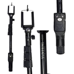 Original YT 1288 Bluetooth Selfie Stick Extendable Handheld Monopod Tripod YT 1288 Portable Holder for Cameras and Phones