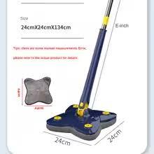 Twist Clover Magic Mop Free Hand Self wringing360 Squeeze Xtype Rotation Household Cleaning Bathroom Dusting Foldable Head Tool With Box