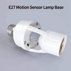 E27 Infrared Human Body Sensor Lamp Holder Led Bulb Lamp Holder Infrared Sensor Household Screw For Home Smart Life