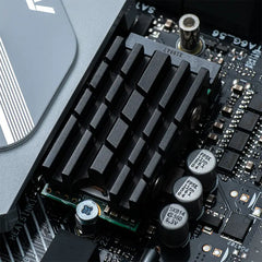 Hanche M.2 NVMe SSD Heat Sink Radiator Black 37mm