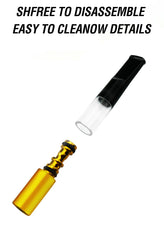 Pack of 2 - Mini Filtration Tobacco Tar Filter Cleanable Microfilter Cigarette Holder Recyclable Smoke Mouthpiece Filtration Smoking Gadgets