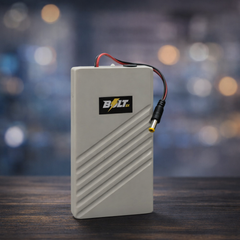 Bolt/ex 12V Router Power Bank on / off Button– High-Performance UPS for Non-Stop Internet (3-4 Hours Backup) - 20000Mah Battery