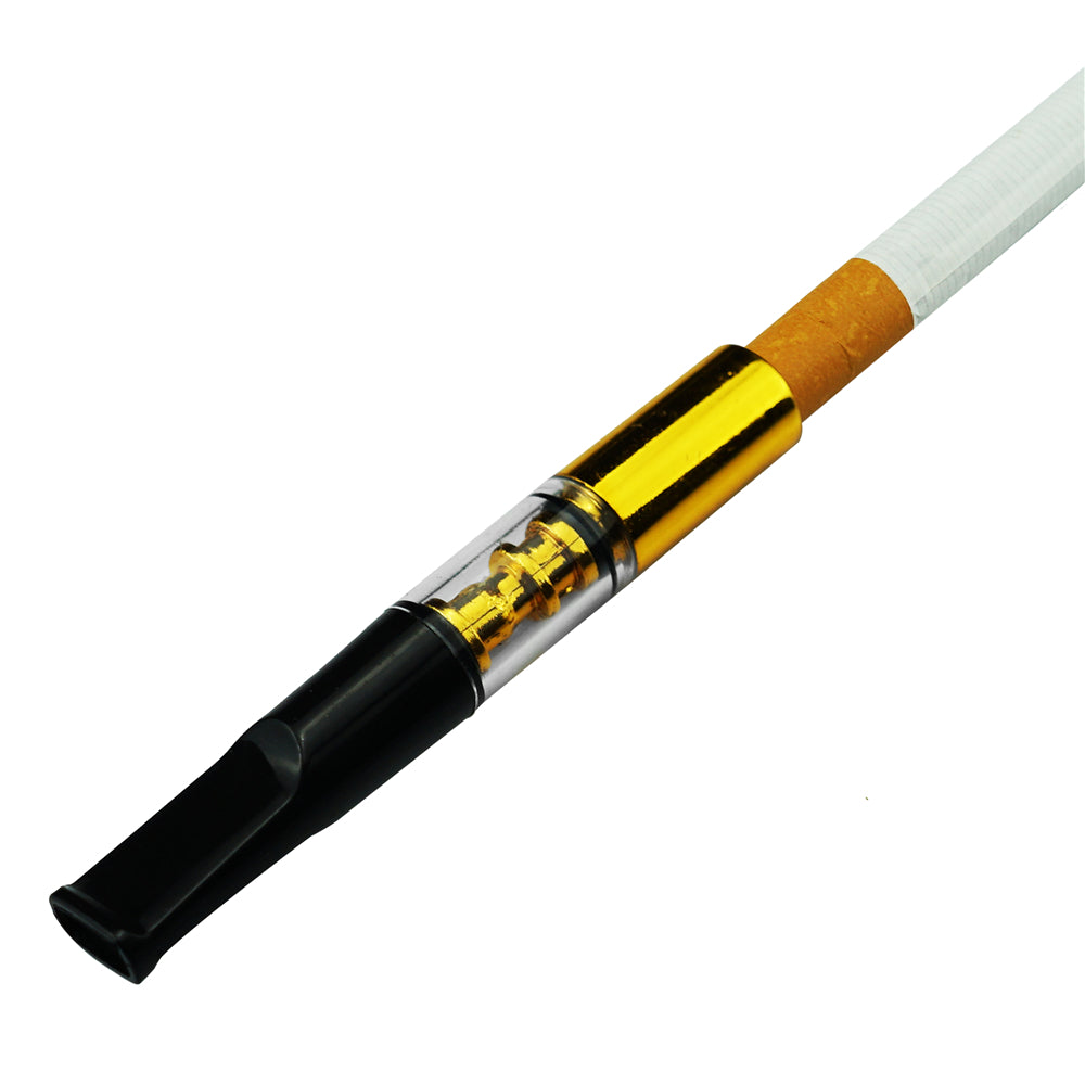 Pack of 2 - Mini Filtration Tobacco Tar Filter Cleanable Microfilter Cigarette Holder Recyclable Smoke Mouthpiece Filtration Smoking Gadgets