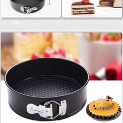 3pcs Round Cake Baking Mold Tin Tray Pan Bakeware Kit Kitchen DIY Desserts Baking
