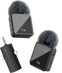 F11 Double MIC ANC + ECHO Mode with Wind Muff Cover. (TypeC + iPhone + Android)